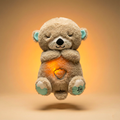 Breathing Bear Plush Toy - Sleep Soothing Teddy with Realistic Breathing Motion, Calming Music, LED Night Light | Anxiety Relief Comfort Companion for Babies, Kids & Adults