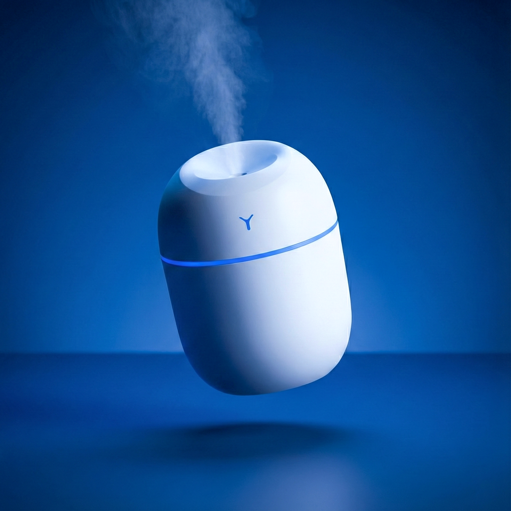 Connected Life Tech Bundle - AS12 Smartwatch with Bluetooth Calling, P47 Wireless Headphones & LED Humidifier | Complete Digital Lifestyle Package for Fitness, Music & Home Comfort